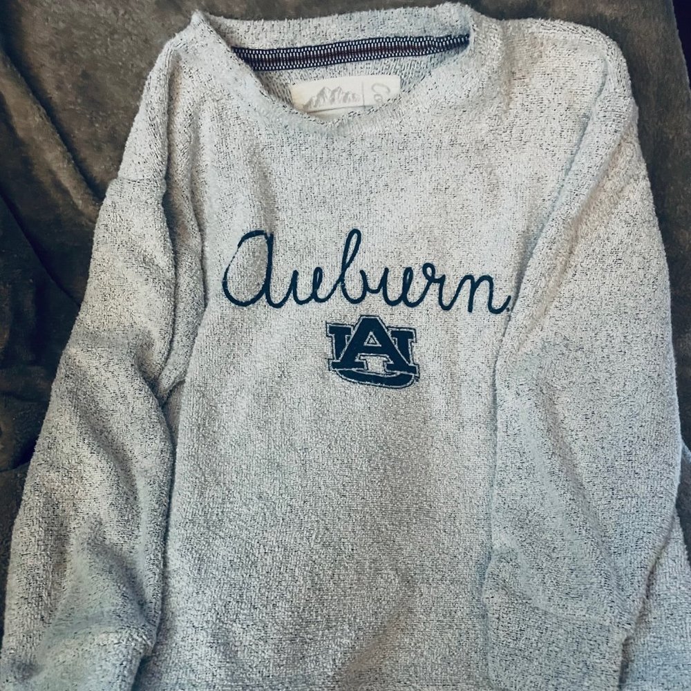 Pressbox by Royce Apparel Cotton Auburn Sweat Shirt Size Small